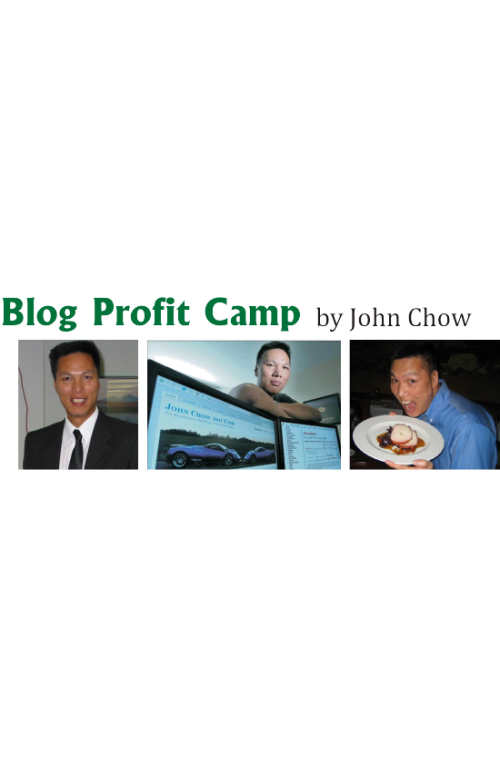 John Chow – Blog Profit Camp