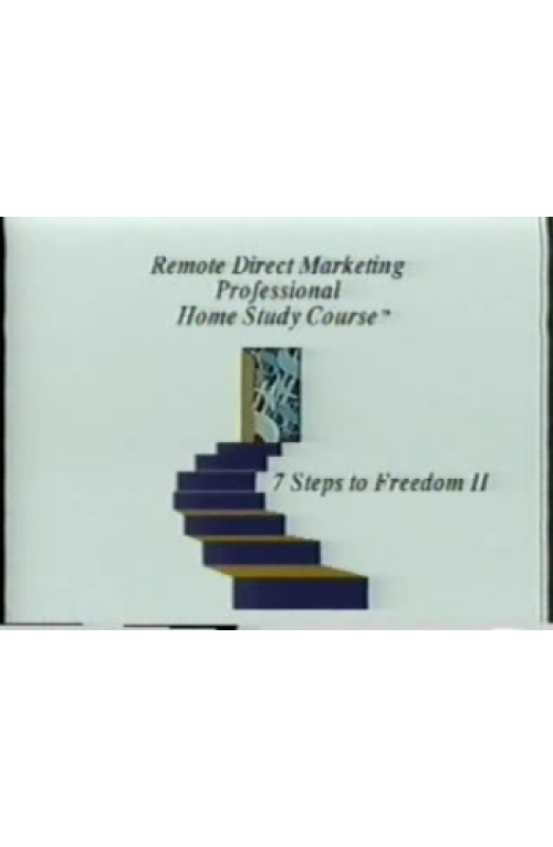 Ben Suarez – 7 Steps to Freedom II: Remote Direct Marketing Professional Home Study Course