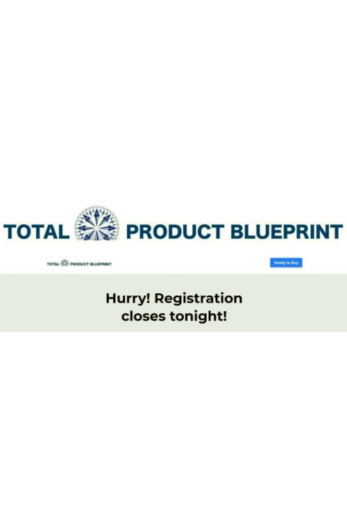 Total Product Blueprint 2018 – Brendon Burchard