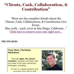 Christian Mickelsen – Clients, Cash, Collaboration, & Contribution C4