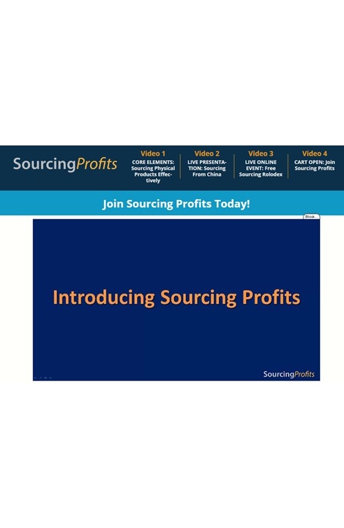 Gauher Chaudhry, Paul Sinclair – Sourcing Profits