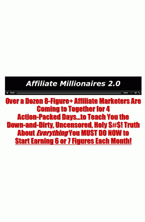 Greg Davis – Affiliate Millionaires 2.0