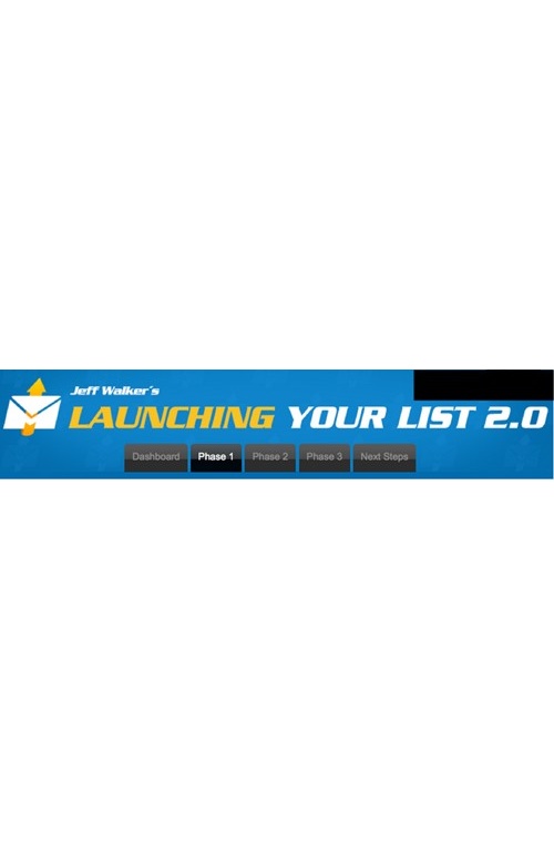 Jeff Walker – Launching Your List 2.0