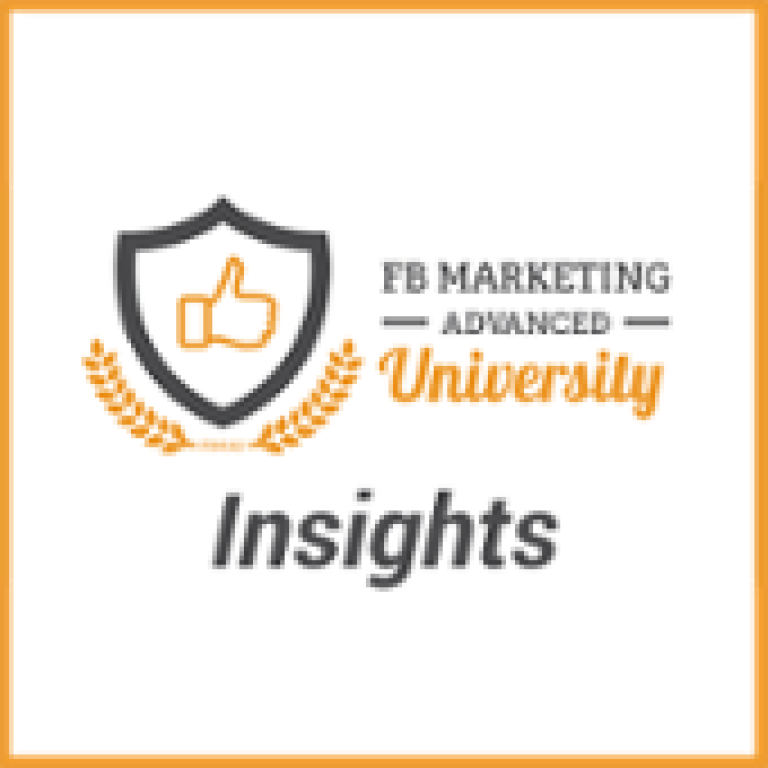 Jon Loomer – FB Marketing Advanced University: Insights