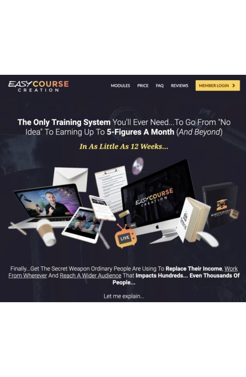 Joseph Michael – Easy Course Creation