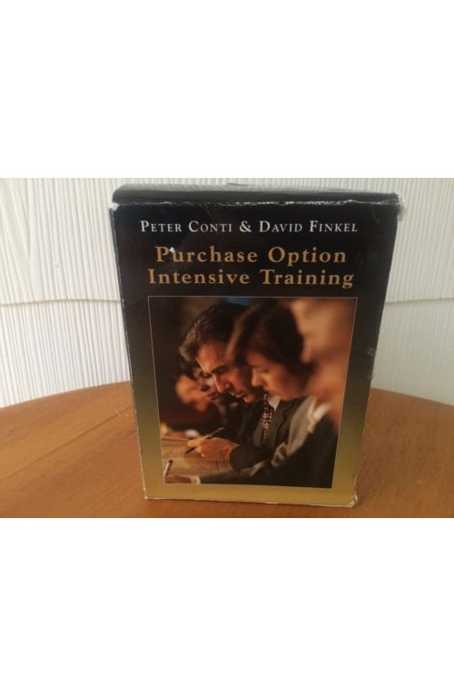 Peter Conti & David Finkel Purchase Option Intensive Training