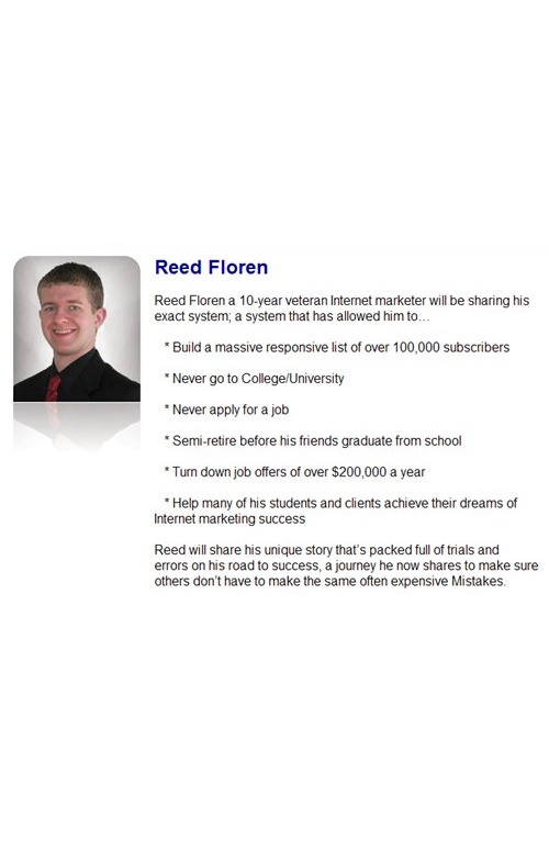 Reed Floren – VIP Coaching