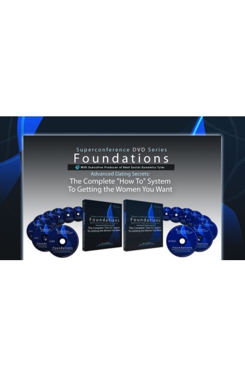 REAL SOCIAL DYNAMICS – SUPERCONFERENCE SERIES – FOUNDATIONS – DVDS + WORKBOOK