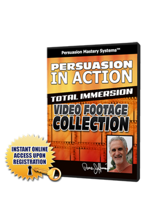 Ross Jeffries – Persuasion In Action Total Immersion Video Footage Collection